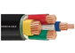 cabos isolados PVC do condutor do cobre 1000V personalizados com meio núcleo três fornecedor